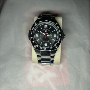 Zoo York Men’s Stainless Steel Sport Watch Tachymeter Bezel Quartz